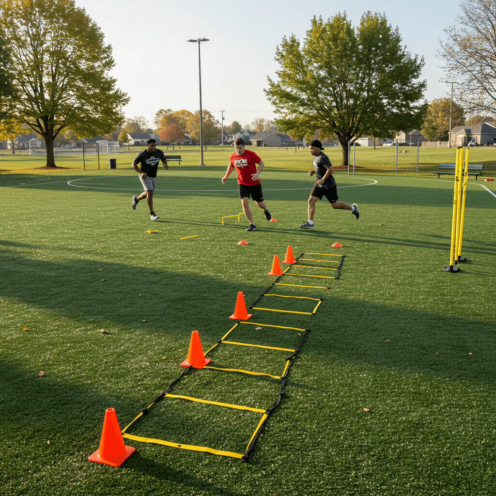 Agility Training TurfSafe artificial turf for agility training in Olathe